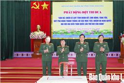 Bộ CHQS tỉnh Thái Nguyên phát động đợt thi đua tăng tốc, bứt phá hoàn thành thắng lợi các mục tiêu, nhiệm vụ Nghị quyết Đại hội XIII của Đảng